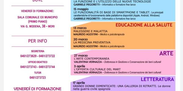 Immagine decorativa per il contenuto PERCORSO FORMATIVO DI EDUCAZIONE DEGLI ADULTI: venerdì di formazione