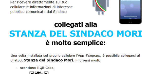 Immagine decorativa per il contenuto Chatbot "STANZA DEL SINDACO MORI"